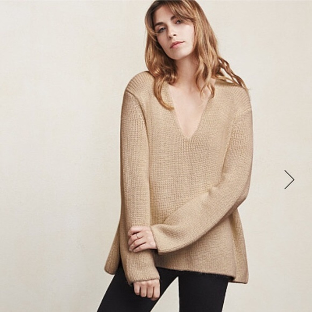 Reformation alpaca sweater christy dawn doen